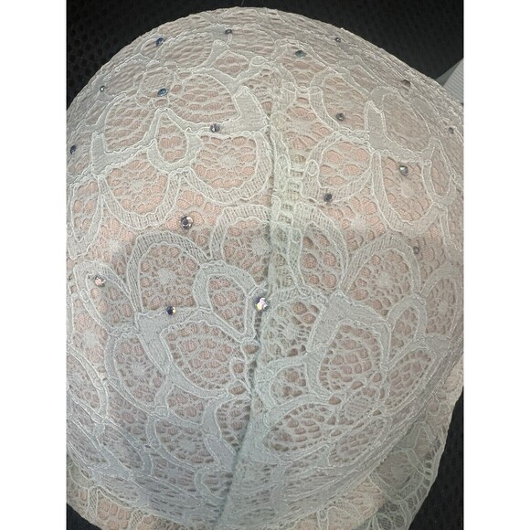 Victoria Secret Dream Angels Push Up Pigeonnant Bra 34DD Mint Green Lace - Picture 7 of 7